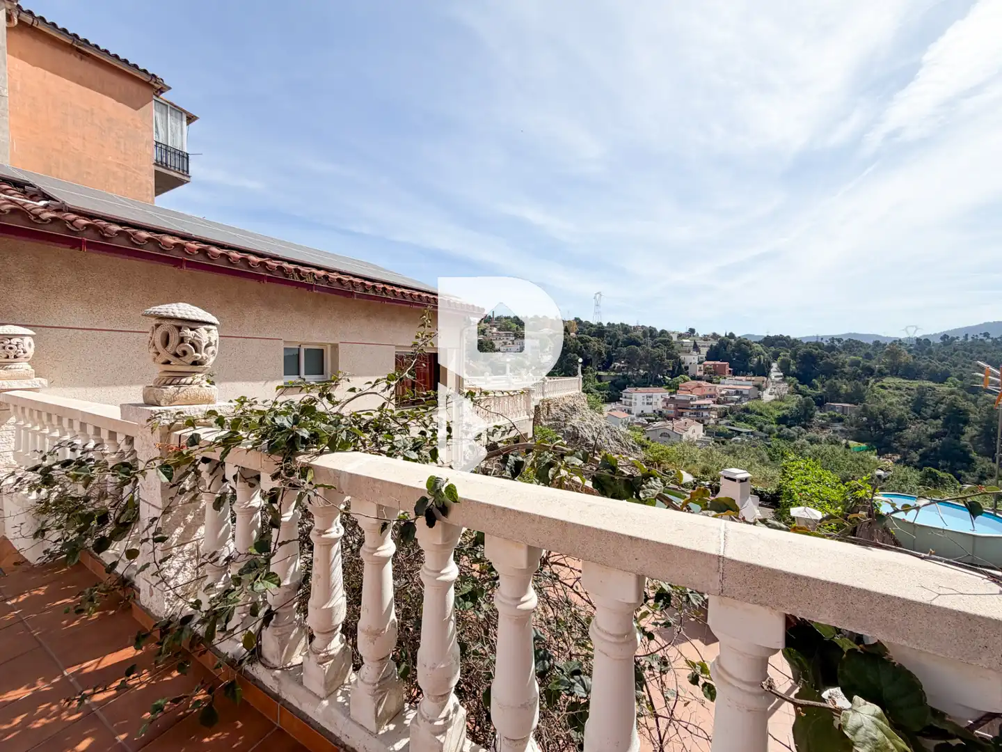 Terrassa de Casa o xalet en venda en El Papiol amb Aire condicionat, Calefacció i Jardí privat