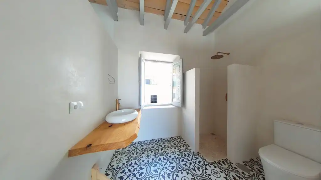 Bany de Finca rústica en venda en Periana