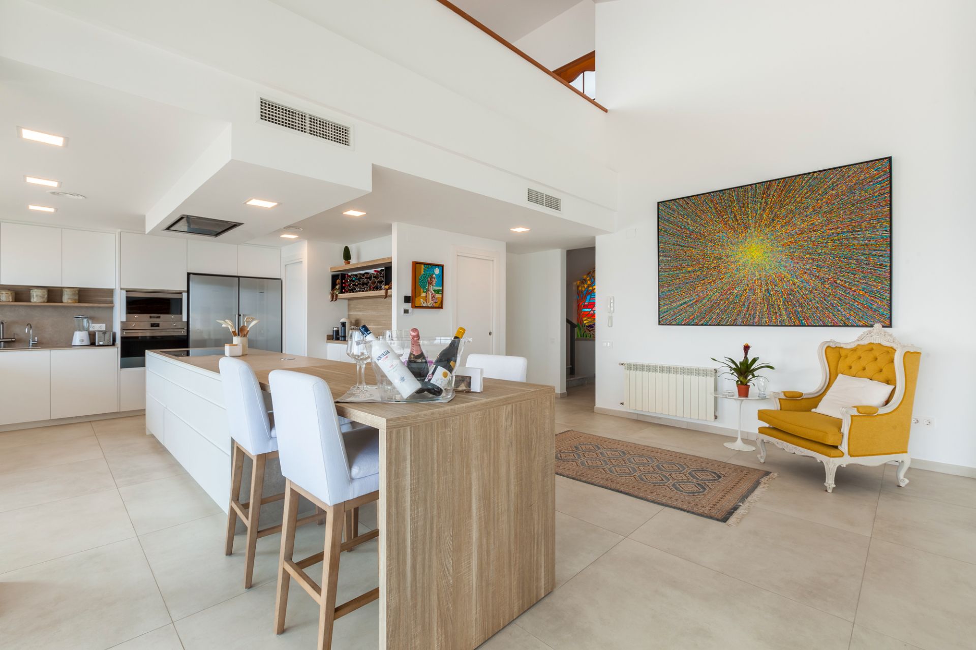 Cuina de Casa o xalet en venda en Canet de Mar amb Aire condicionat, Calefacció i Jardí privat