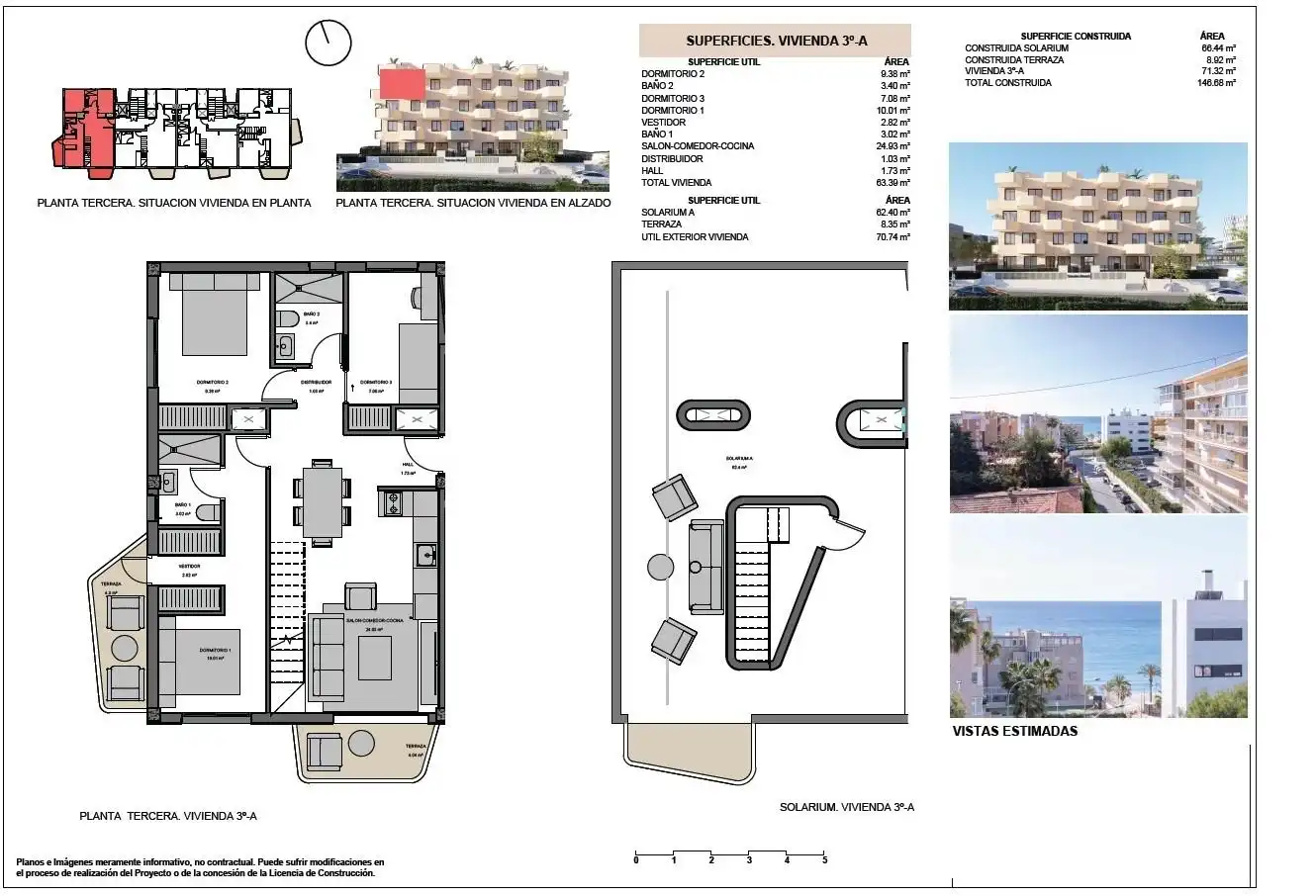 Attic for sale in El Campello  with Swimming Pool