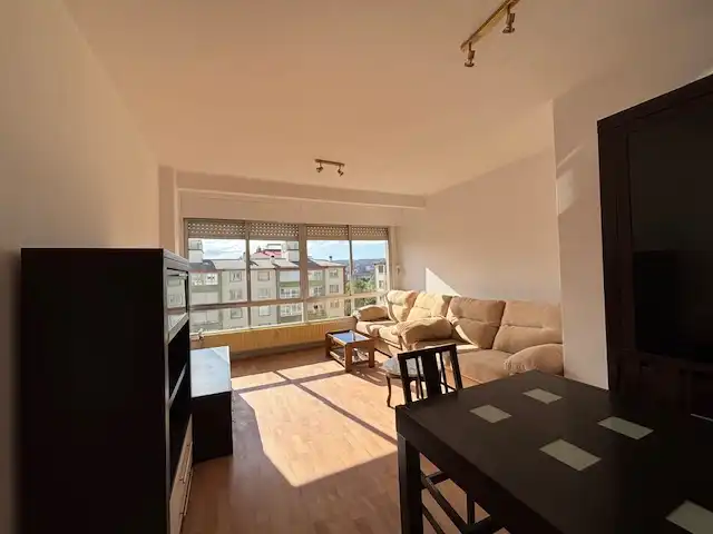 Sala de estar de Piso en venta en Ferrol con Calefacción, Amueblado y Horno