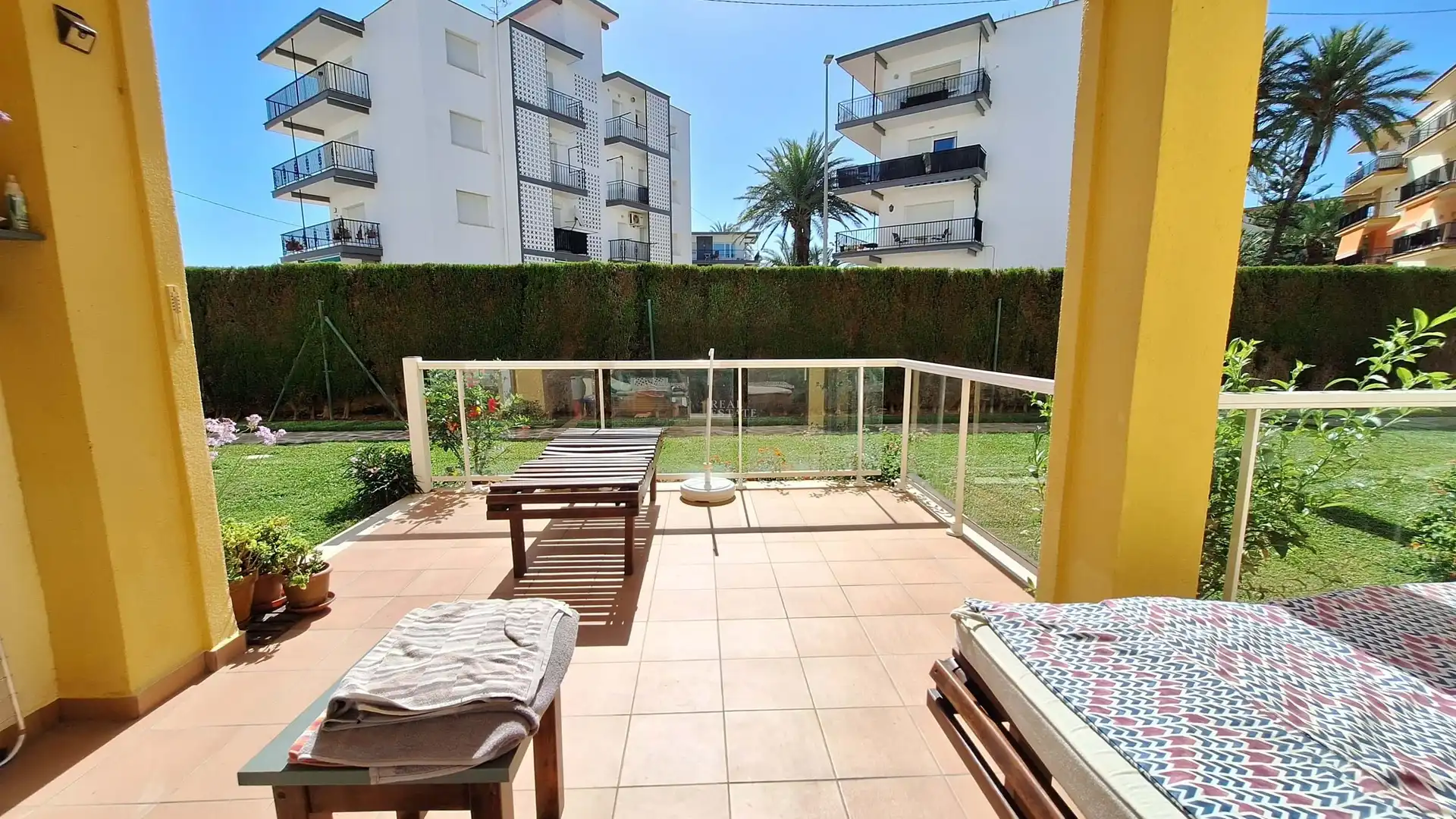 Terraza de Piso en venta en Dénia con Aire acondicionado, Terraza y Piscina