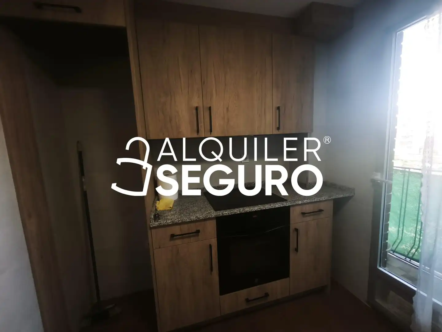 Kitchen of Flat for rent in Zaragoza  with Heating, Terrace and Storage room
