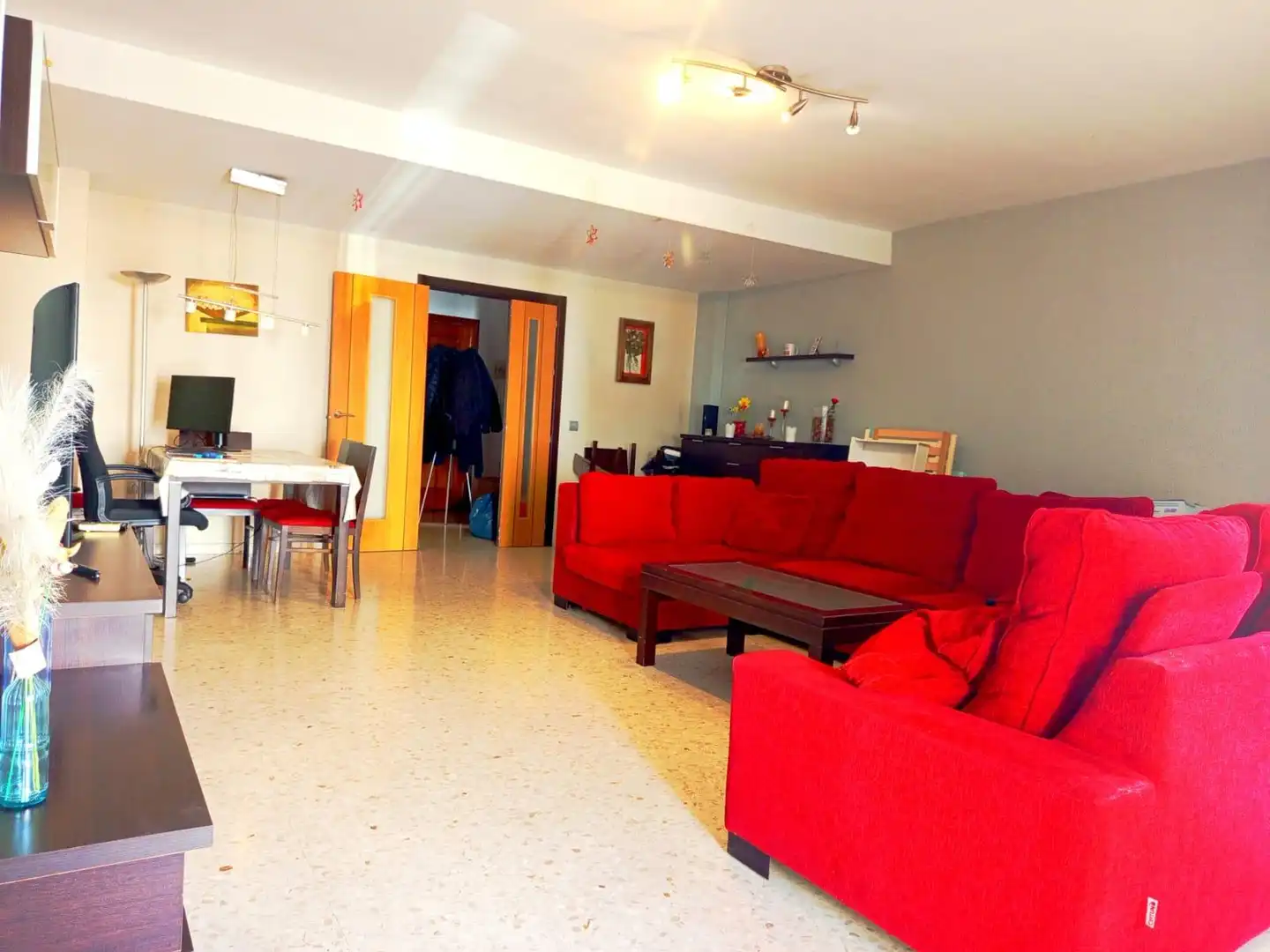 Sala d'estar de Dúplex en venda en Chiclana de la Frontera amb Aire condicionat, Calefacció i Terrassa