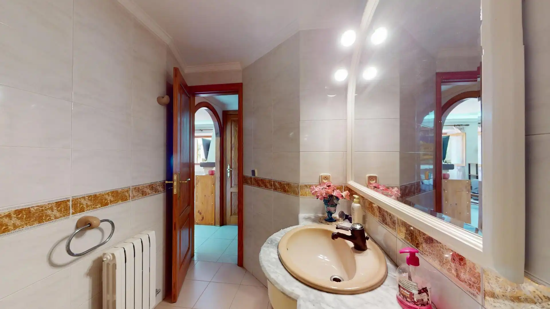 Badezimmer von Country house zum Verkauf in  Palma de Mallorca mit Klimaanlage, Heizung und Privatgarten