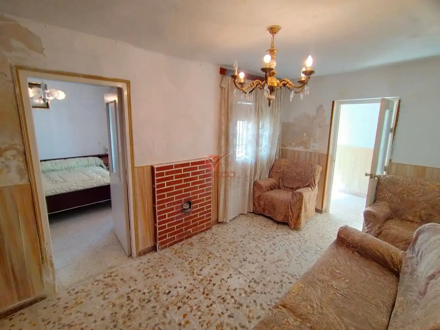 Sala d'estar de Casa o xalet en venda en Villar de Olalla