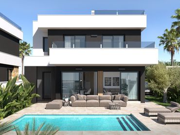 House with pool for sale in Rojales