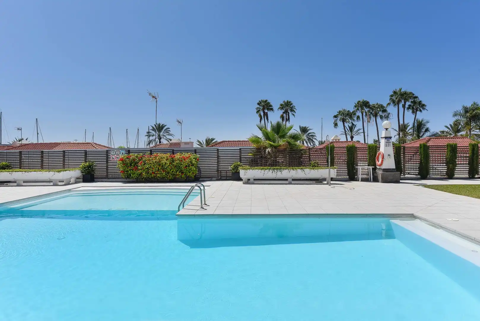 Schwimmbecken von Haus oder Chalet zur Miete in San Bartolomé de Tirajana mit Gemeinschaftspool