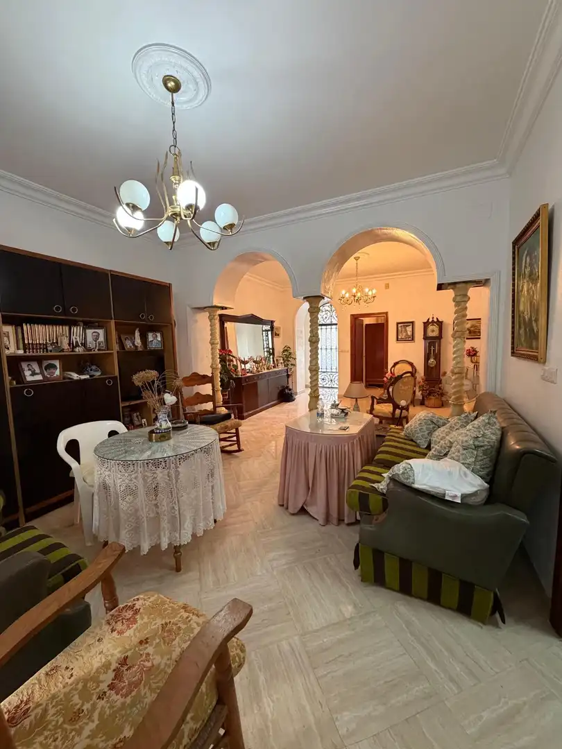 Sala d'estar de Casa o xalet en venda en San Juan del Puerto