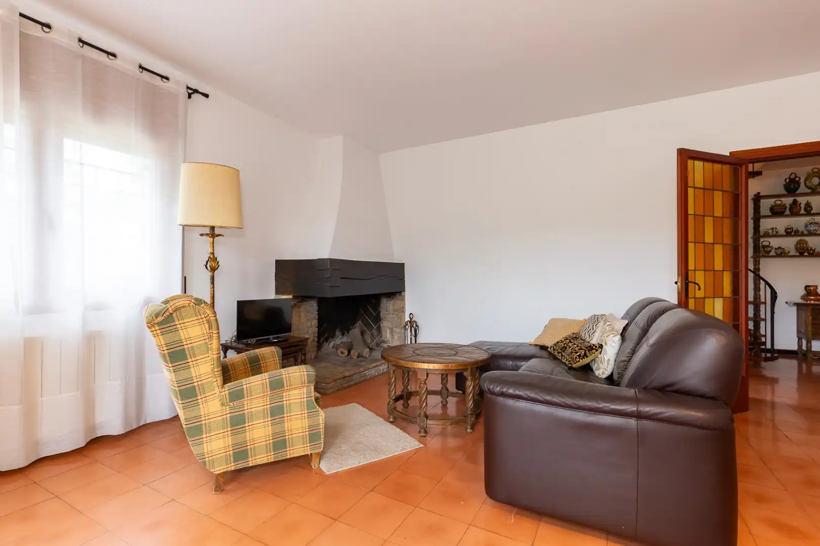 Sala d'estar de Casa o xalet en venda en Valldoreix