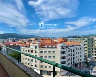 Exterior view of Attic for sale in Pontevedra Capital   with Terrace