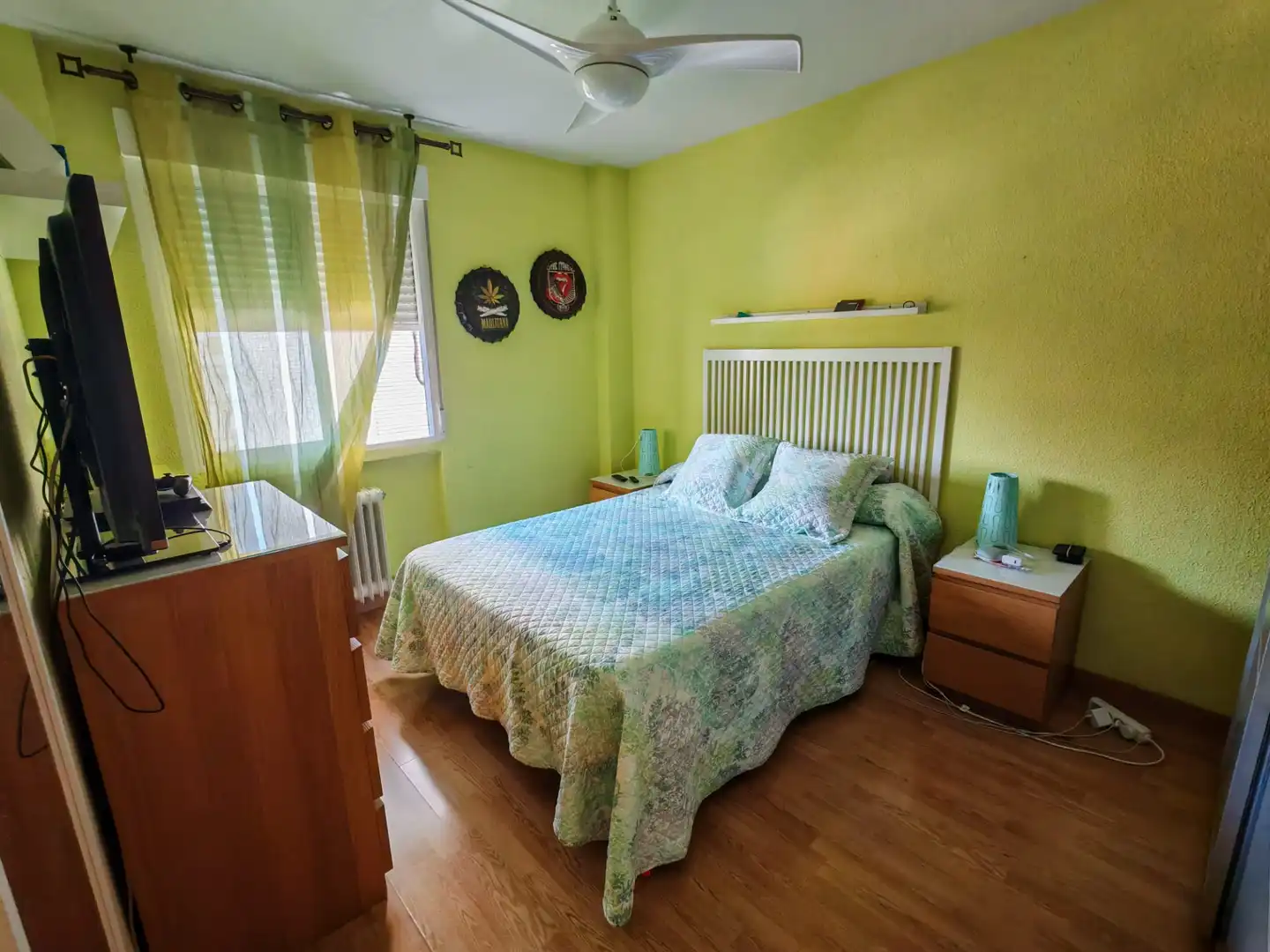 Schlafzimmer von Wohnung zum Verkauf in Móstoles mit Heizung, Parkett und Terrasse