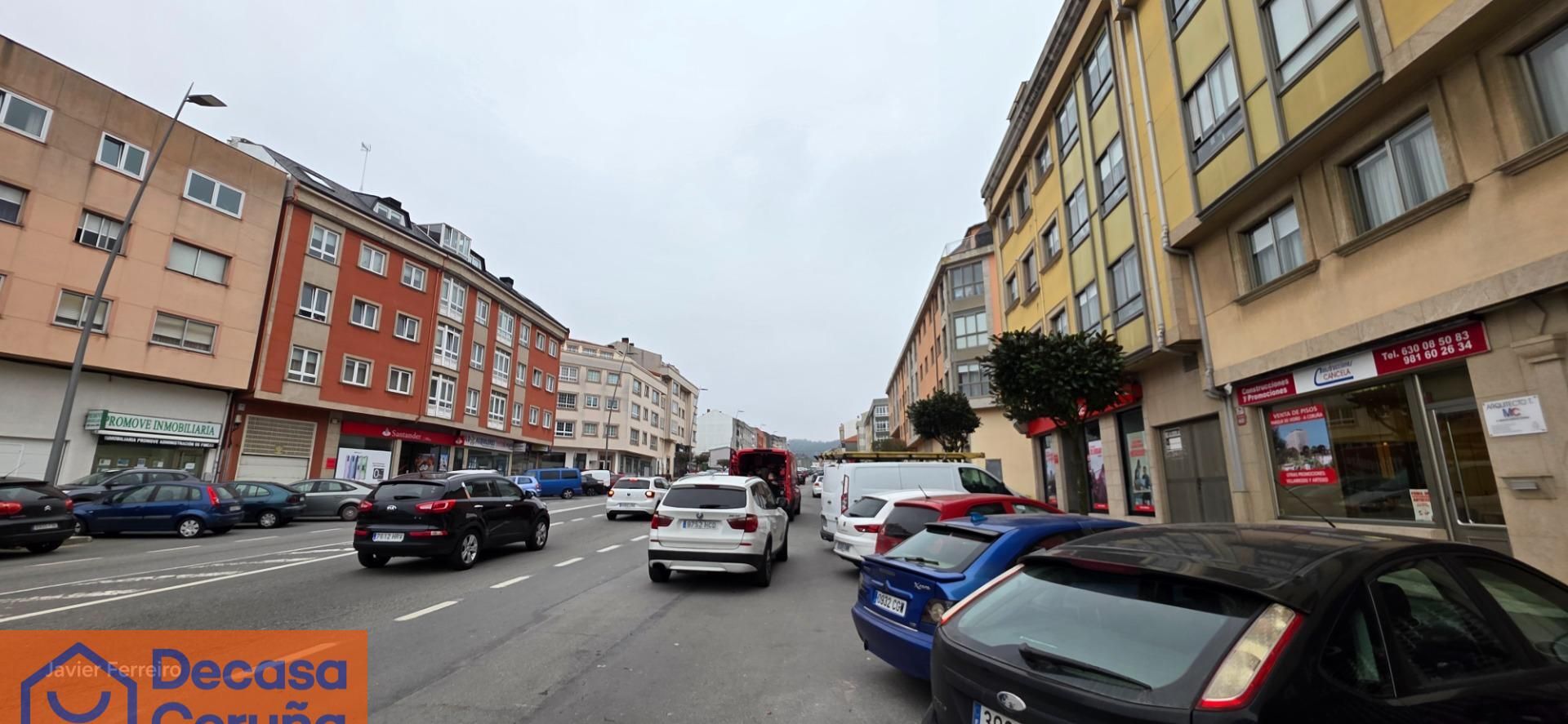 Vista exterior de Àtic en venda en Arteixo amb Terrassa