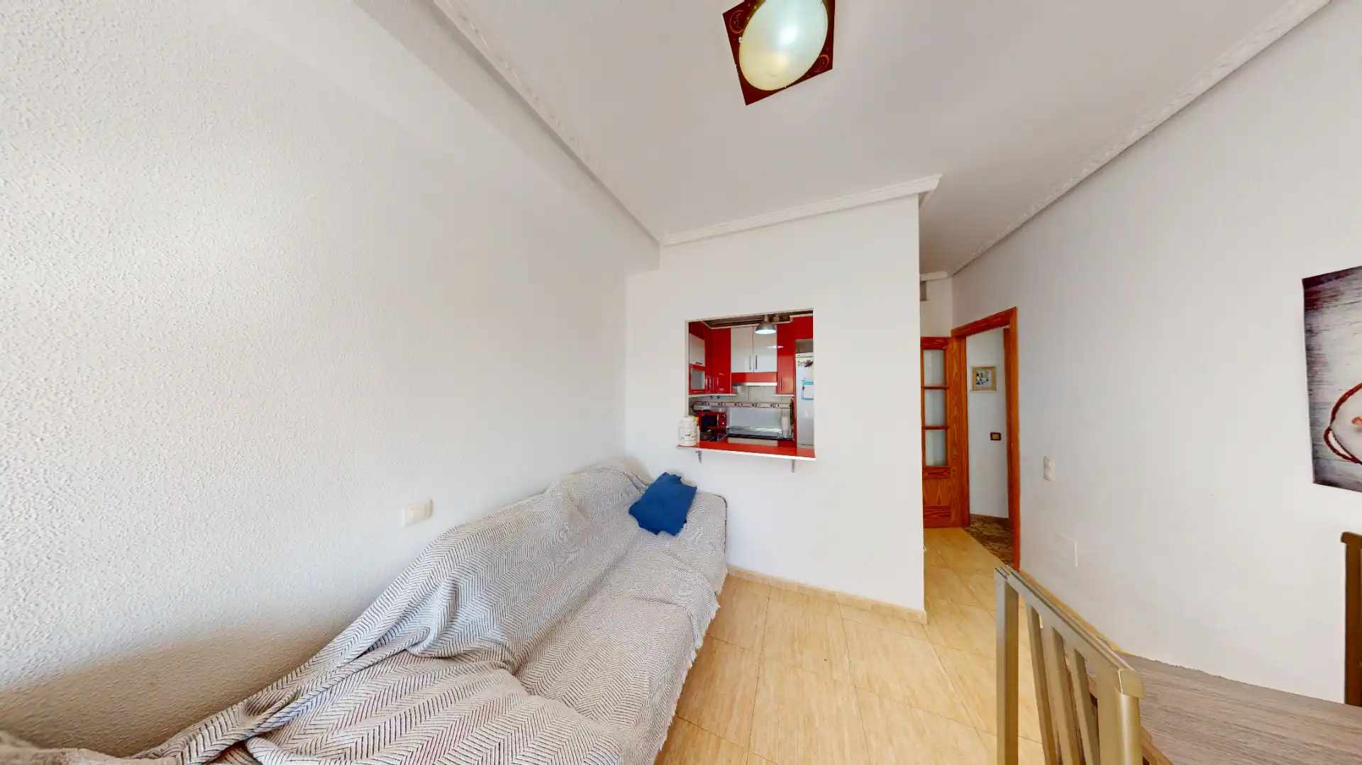 Dormitori de Pis en venda en Roquetas de Mar amb Aire condicionat, Jardí privat i Terrassa