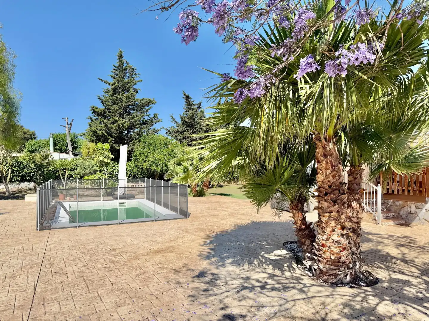 Piscina de Casa o chalet en venta en Elche / Elx con Aire acondicionado, Jardín privado y Terraza