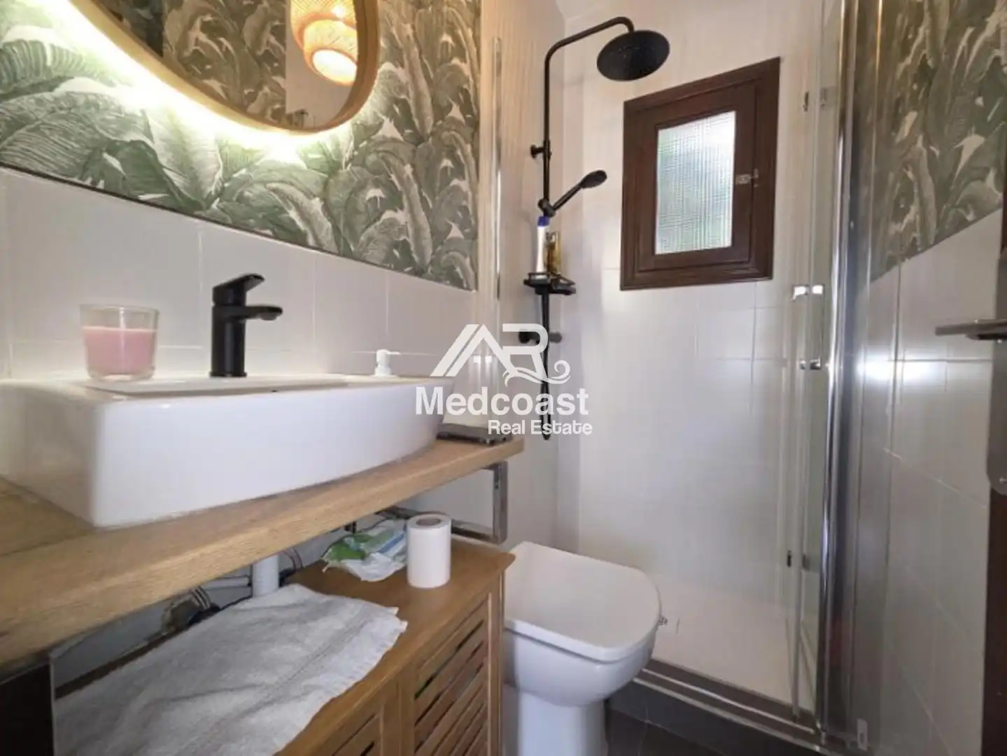 Badezimmer von Maisonette zum Verkauf in Vera mit Klimaanlage, Terrasse und Schwimmbad