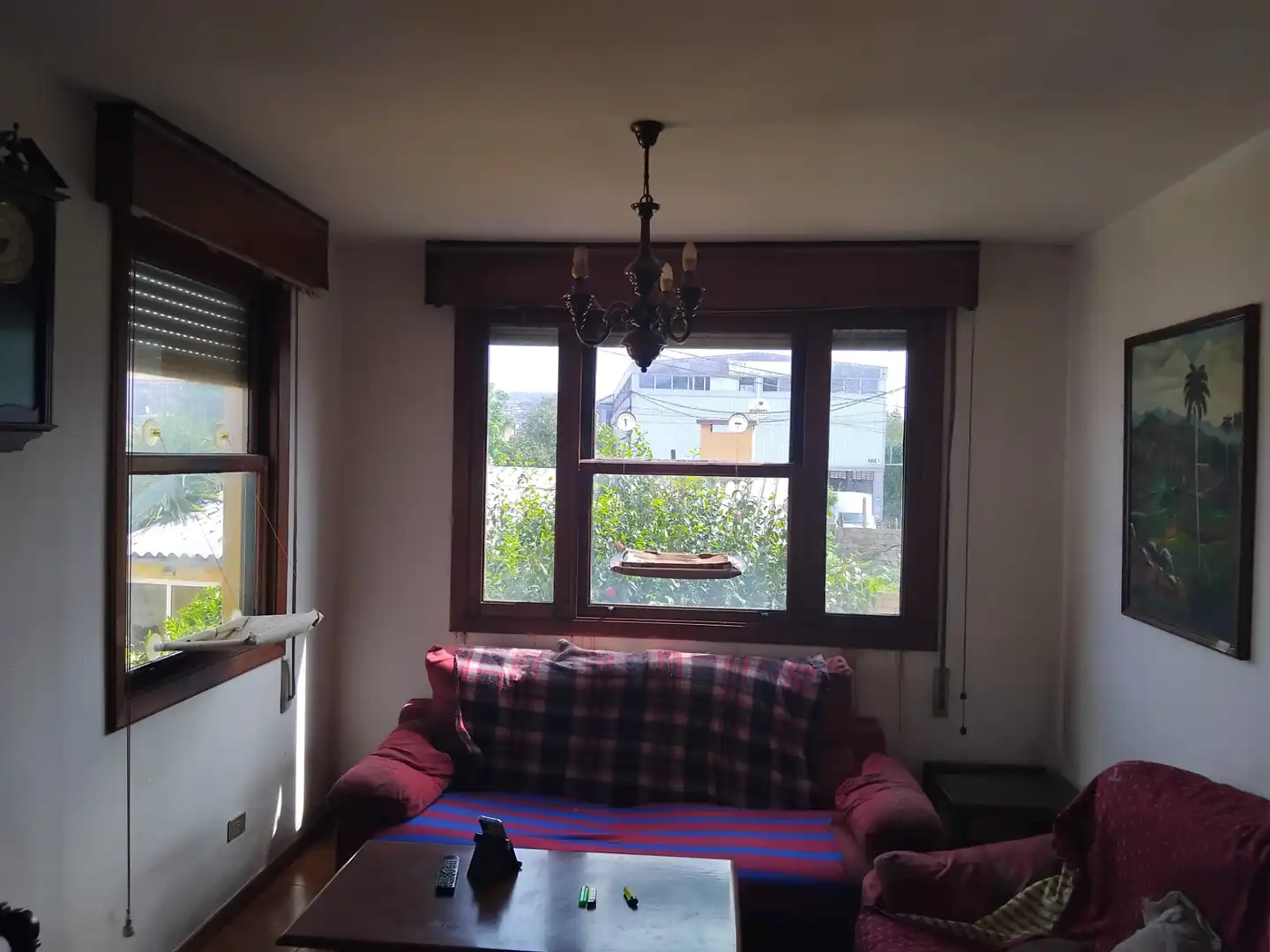 Wohnzimmer von Haus oder Chalet zum Verkauf in Vigo  mit Privatgarten, Möbliert und Balkon