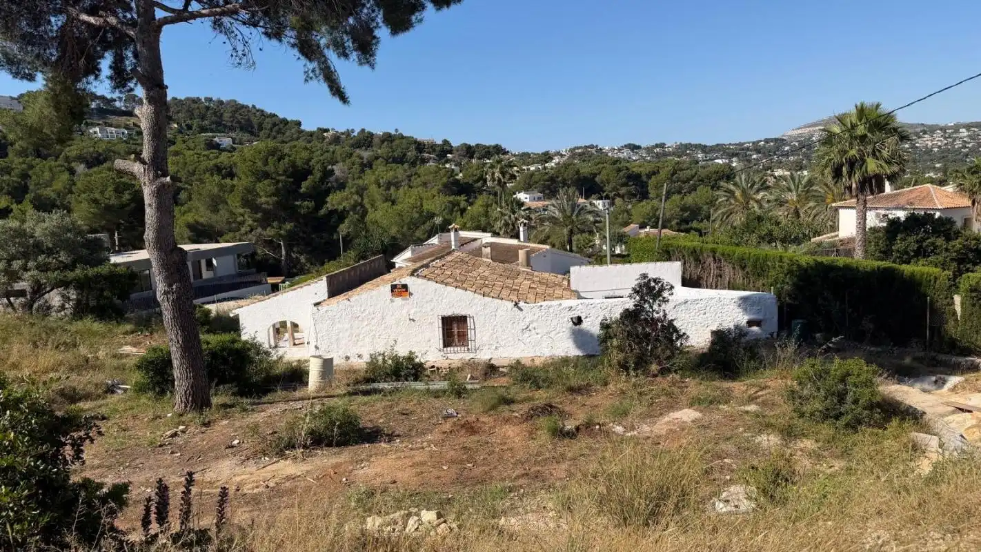 Vista exterior de Finca rústica en venda en Jávea / Xàbia amb Calefacció