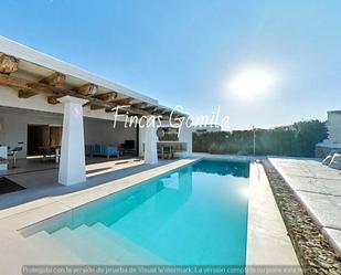 Swimming pool of House or chalet for sale in Es Mercadal  with Air Conditioner, Terrace and Swimming Pool