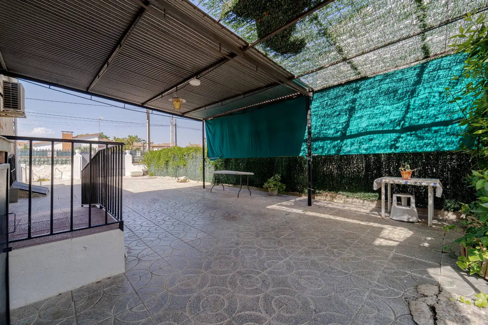 Terrassa de Casa o xalet en venda en El Álamo amb Aire condicionat, Calefacció i Jardí privat
