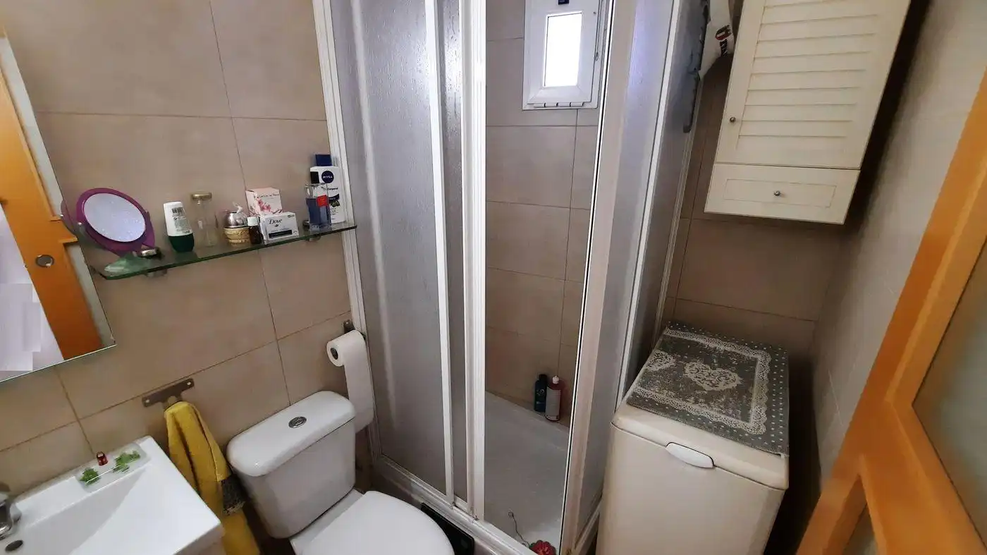 Bathroom of Apartments for sale in La Ràpita  with Air Conditioner, Parquet flooring and Furnished