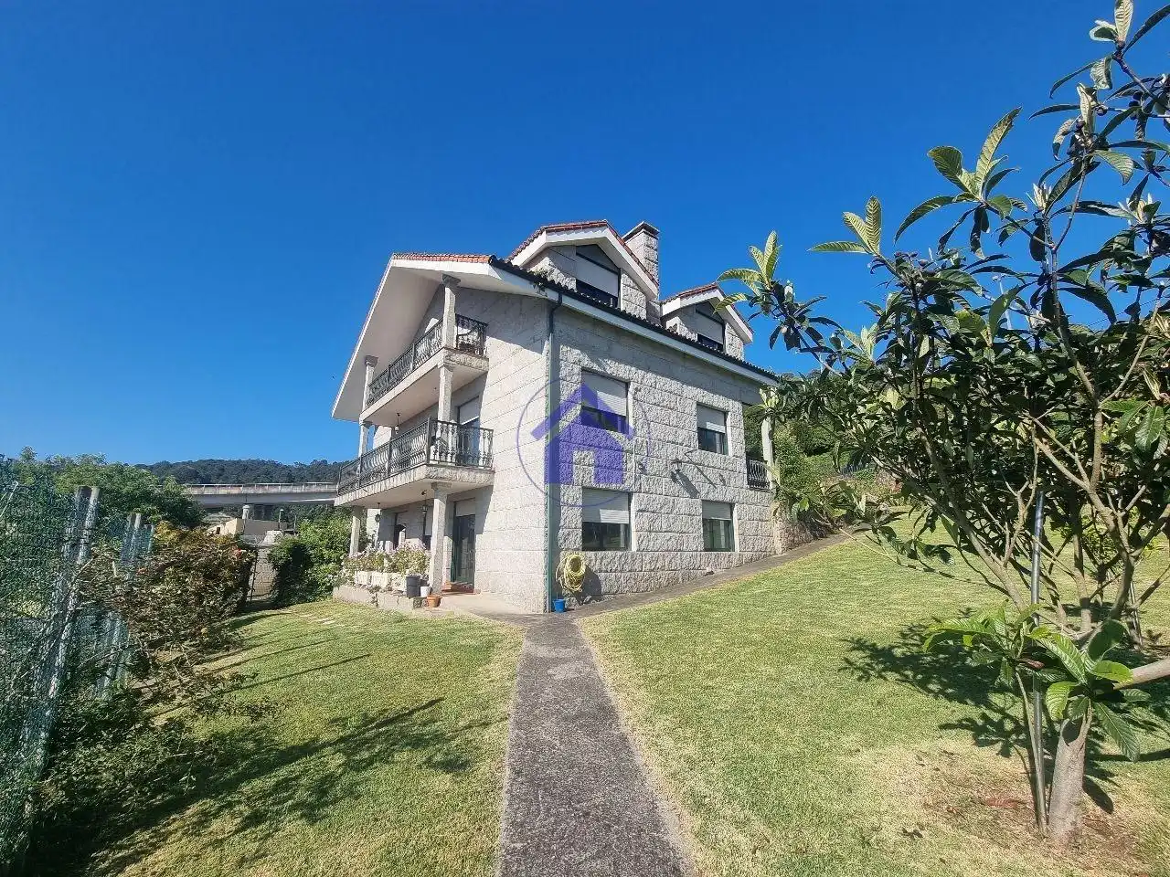 Vista exterior de Casa o chalet en venta en Baiona con Calefacción, Jardín privado y Trastero
