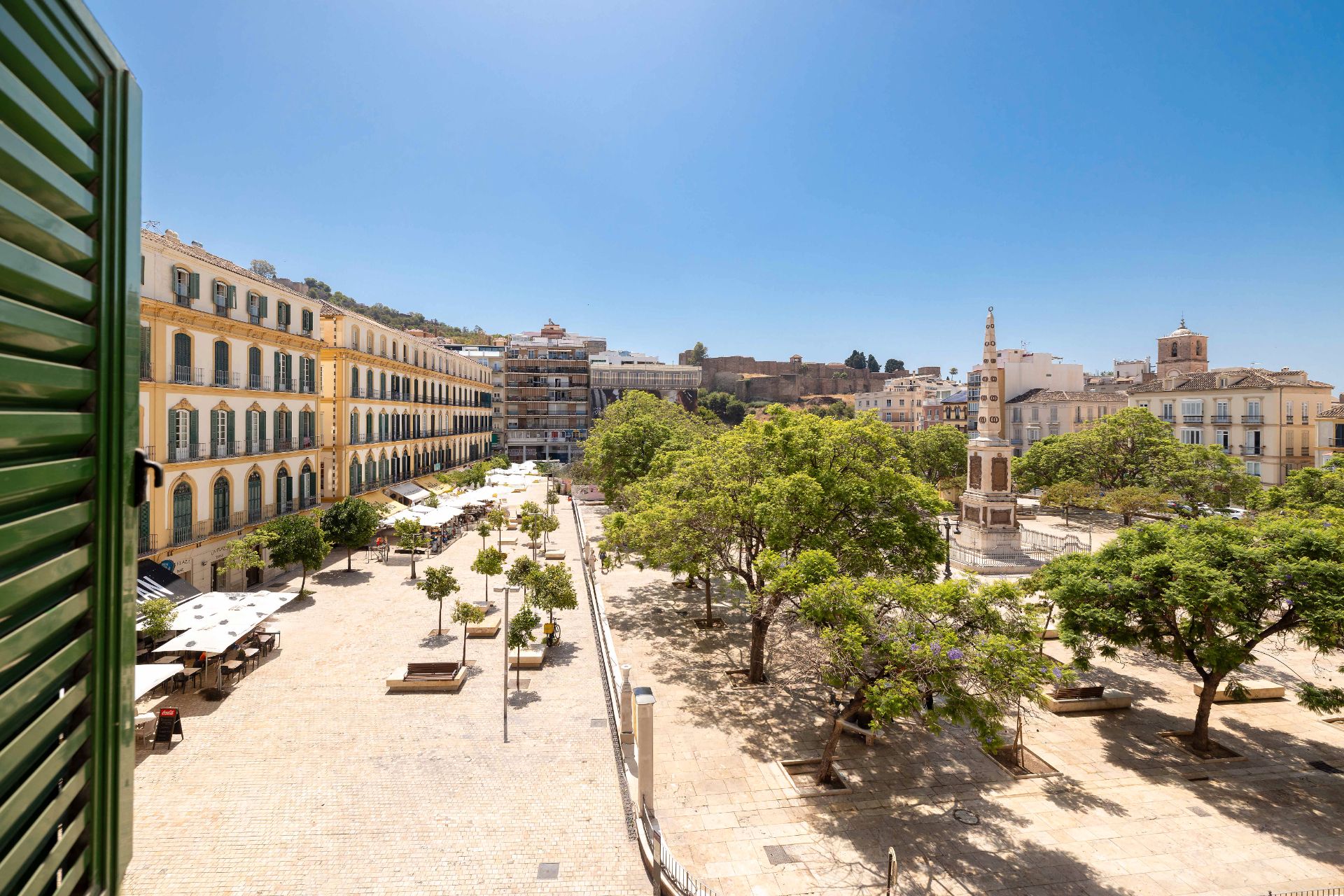 Exterior view of Flat for sale in Málaga Capital  with Air Conditioner, Heating and Terrace