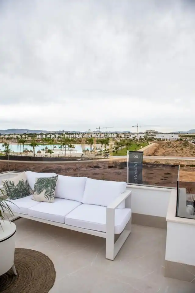 Terraza de Casa o chalet en venta en Los Alcázares con Calefacción, Terraza y Piscina
