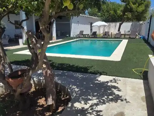 Piscina de Finca rústica en venda en Sollana, Valencia