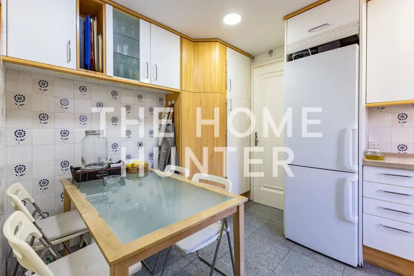 Cocina de Piso en venta en Barcelona con Calefacción, Jardín privado y Terraza