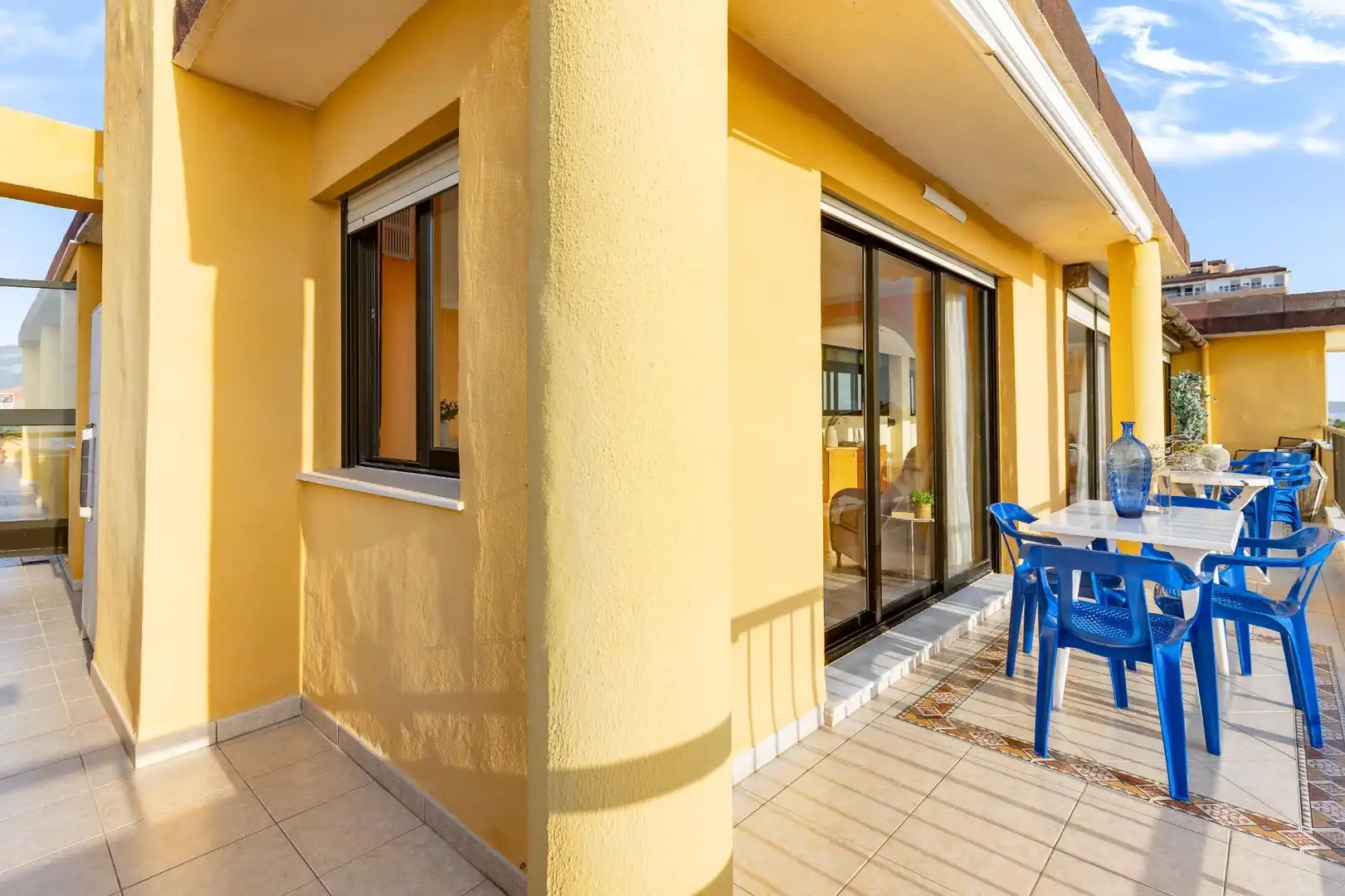 Terraza de Ático en venta en Tavernes de la Valldigna con Terraza, Trastero y Amueblado