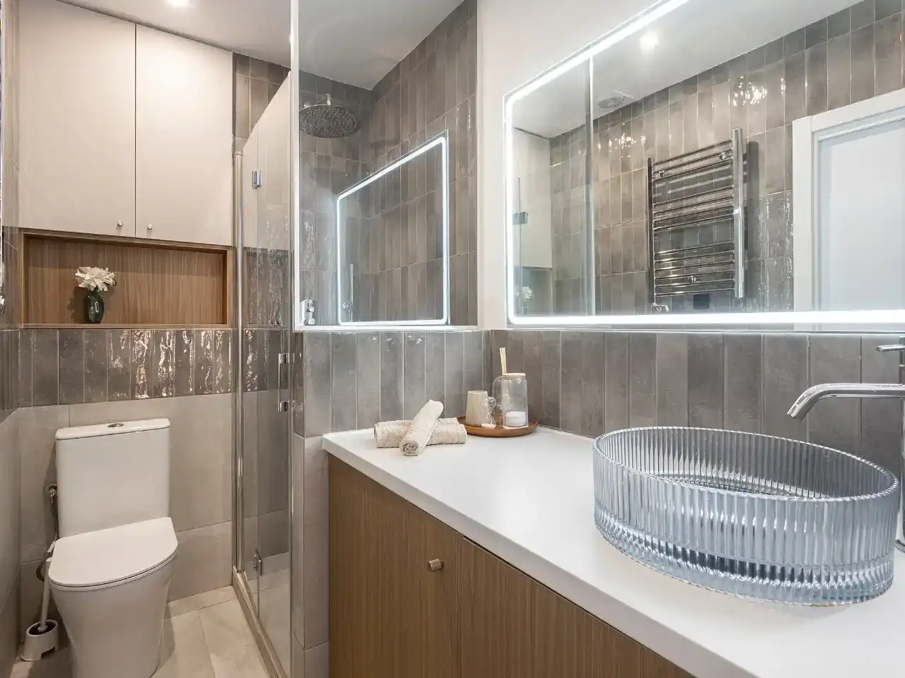 Baño de Casa o chalet en venta en Badalona con Aire acondicionado y Balcón