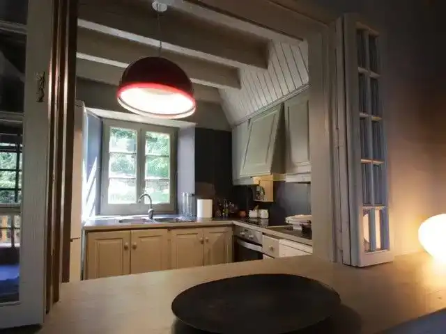 Kitchen of Flat for rent in Panticosa  with Storage room, Furnished and Balcony