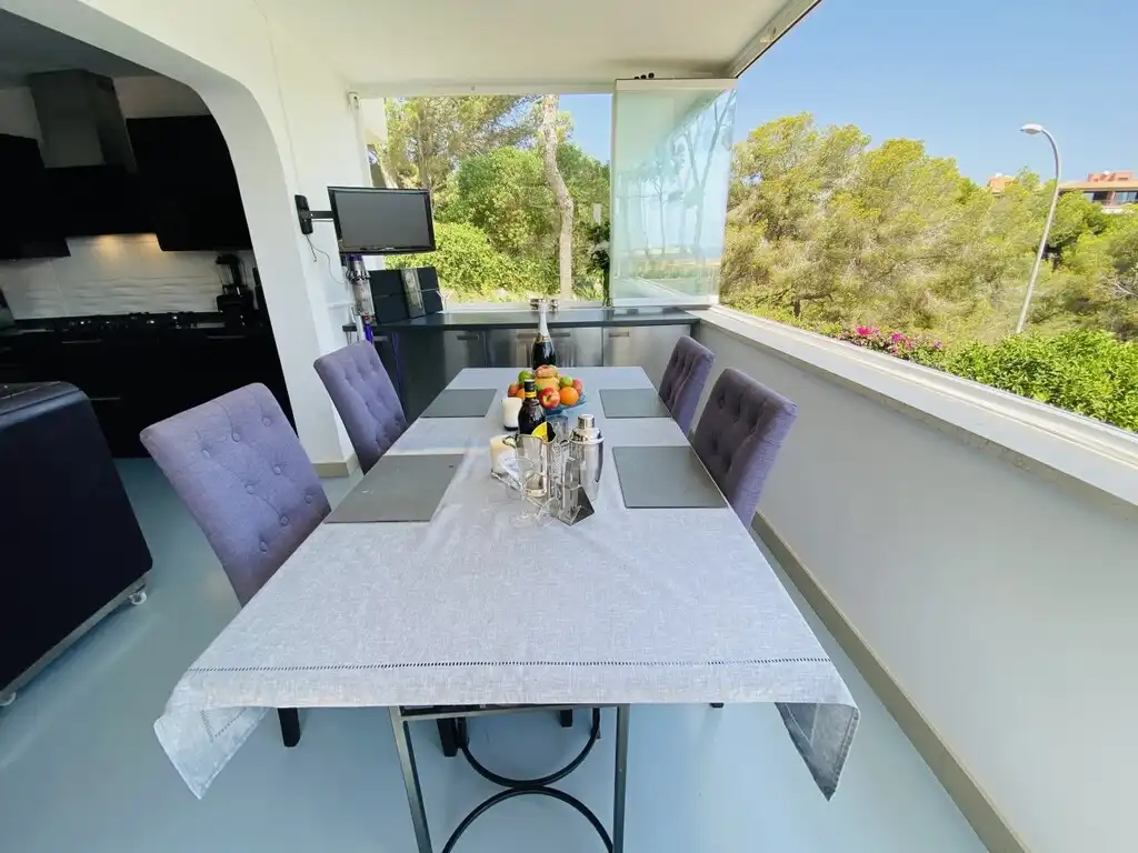 Dining room of Houses for sale in Calvià  with Air Conditioner, Private garden and Terrace