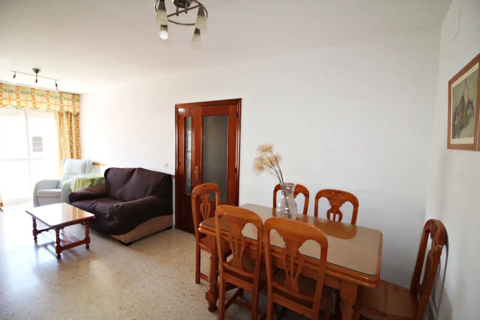 Wohnzimmer von Wohnung zum Verkauf in Huelva mit Möbliert und Balkon