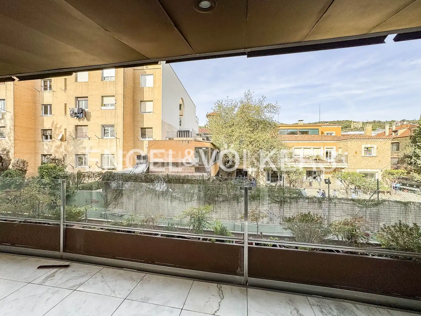Terrace of Flat for rent in Barcelona  with Air Conditioner, Heating and Parquet flooring