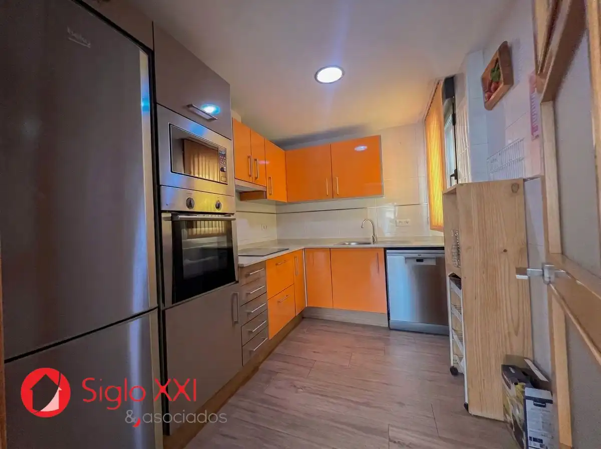Cocina de Ático en venta en L'Alcora con Aire acondicionado, Calefacción y Terraza