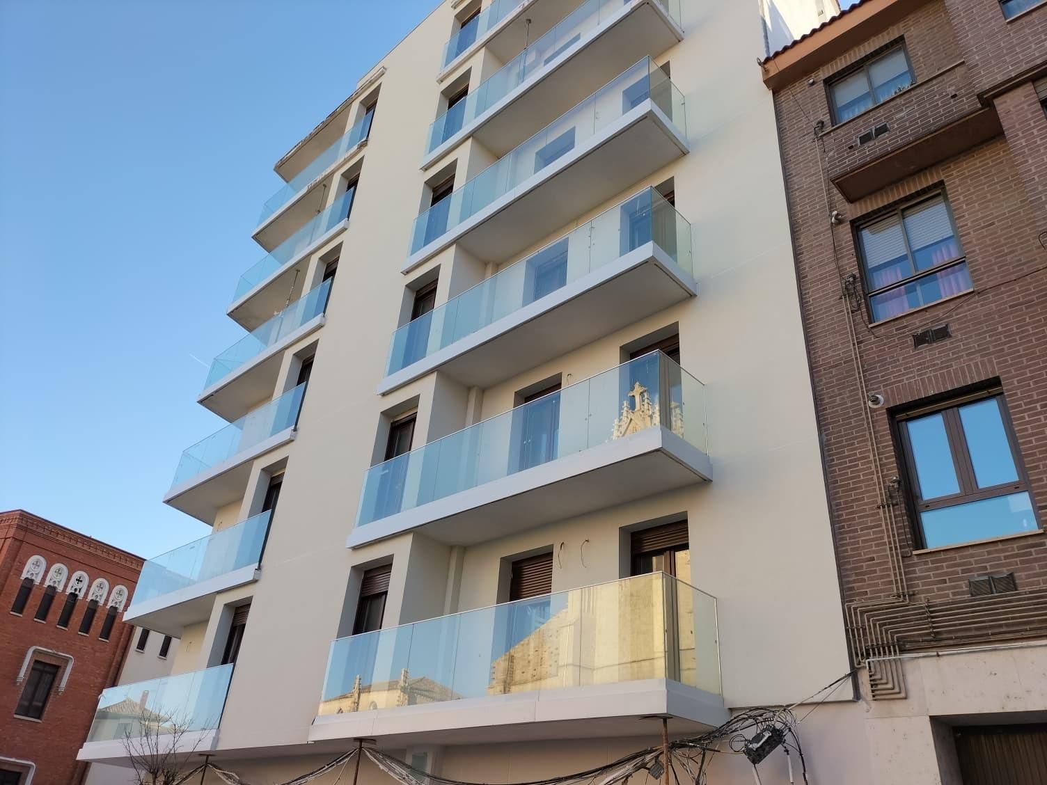 Vista exterior de Piso en venta en Palencia Capital con Terraza