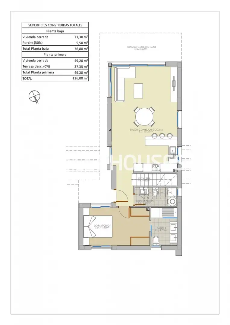 Chalet con terraza en venta en El Pinar de Campoverde, imagen 14