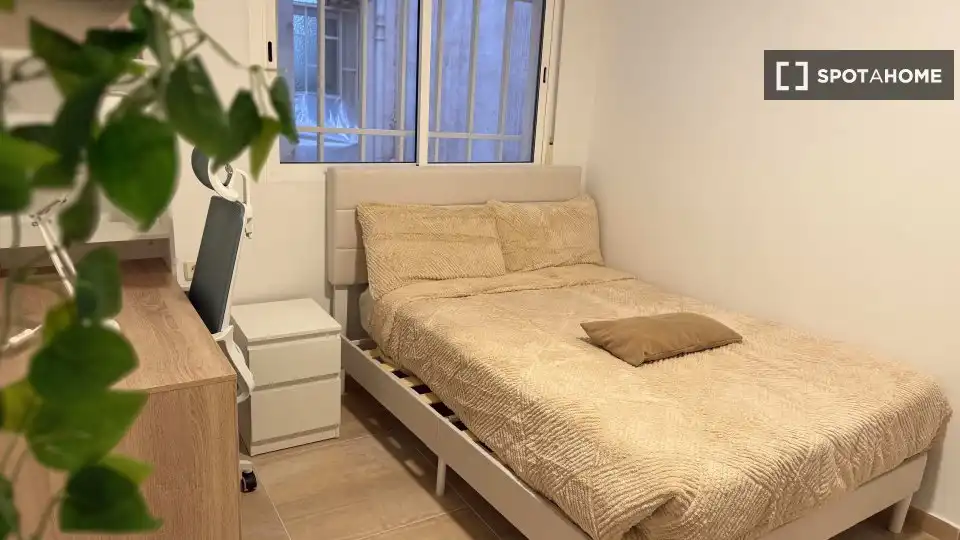 Schlafzimmer von Wohnung zur untervermieten in Poble Nou