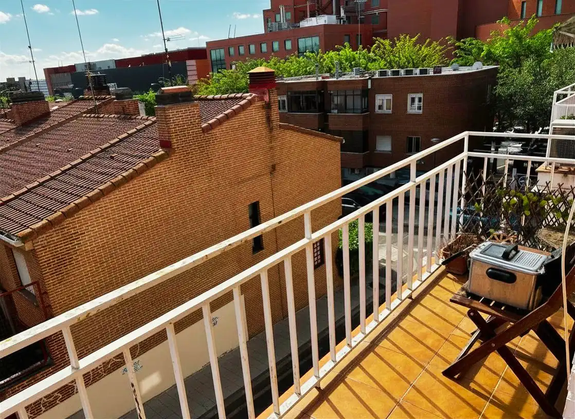 Terrasse von Wohnung zum Verkauf in Alcobendas mit Klimaanlage, Heizung und Terrasse