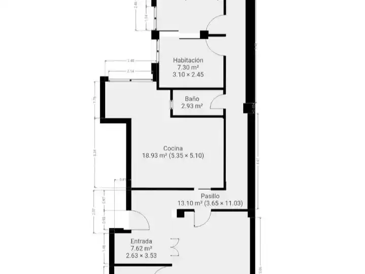Piso en venta en Gandia con Aire acondicionado y Balcón