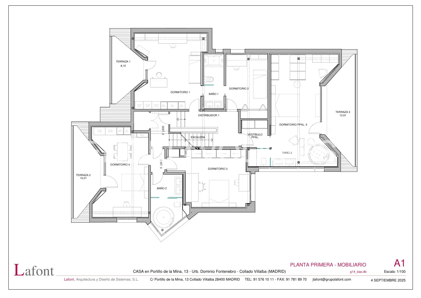 Casa amb terrassa en venda a Fontenebro - Altavista, imagen 50