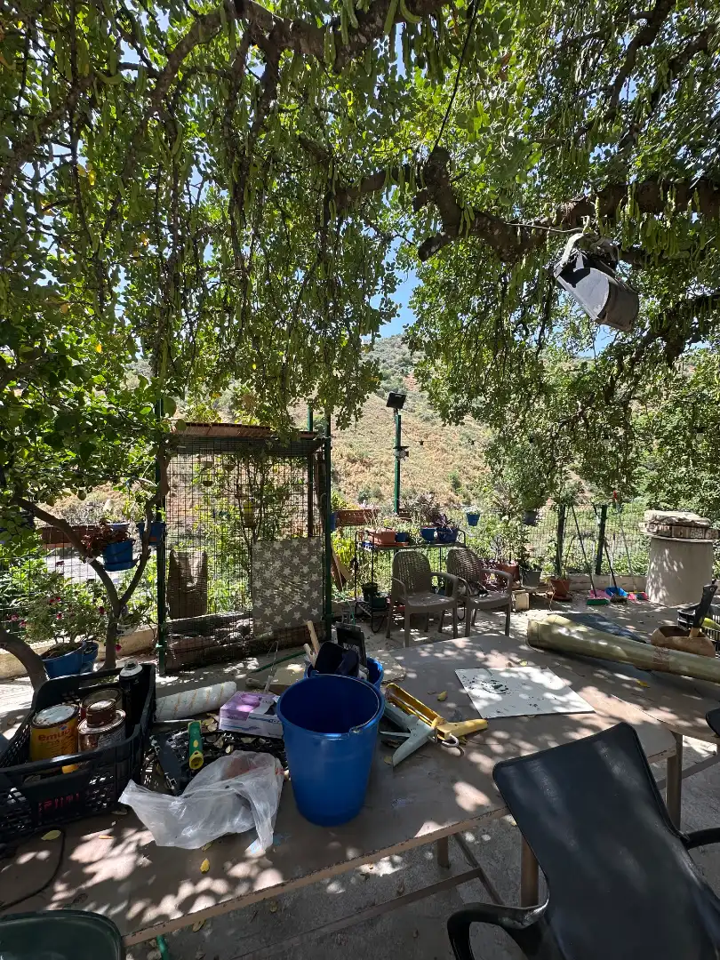 Jardí de Finca rústica en venda en Benamargosa amb Aire condicionat, Jardí privat i Terrassa