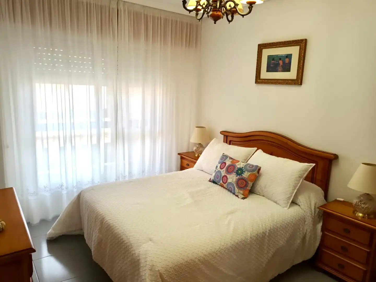 Bedroom of Flat for rent in Orihuela  with Air Conditioner and Balcony