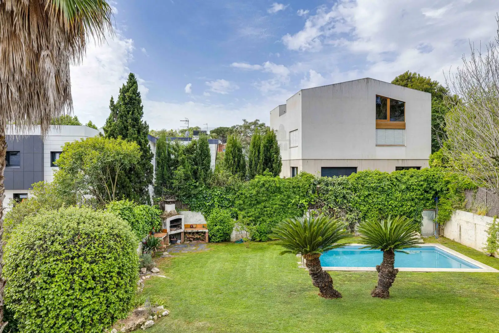 Jardín de Casa o chalet en venta en Sant Cugat del Vallès con Calefacción, Jardín privado y Parquet
