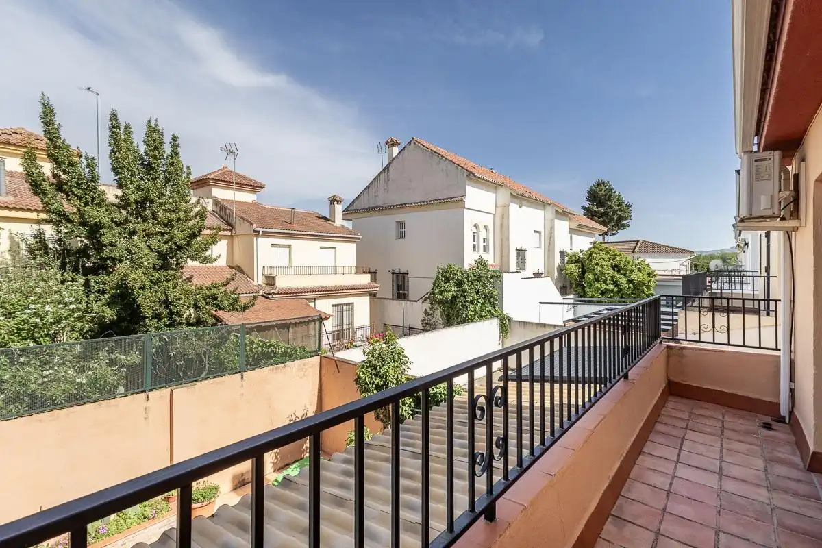 Terraza de Casa o chalet en venta en Santa Fe con Aire acondicionado, Calefacción y Jardín privado