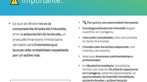 Foto 3 de Casa o xalet en venda a Santa Ana, Cartagena