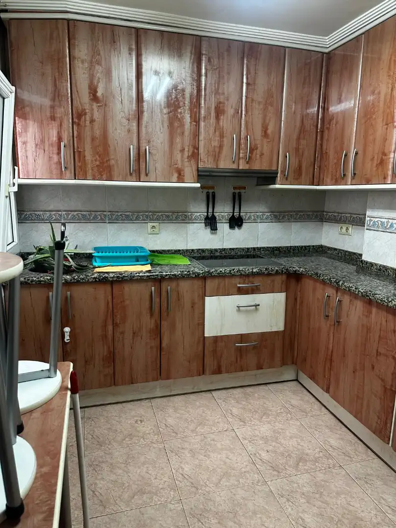 Küche von Wohnung zum Verkauf in Gijón  mit Heizung, Möbliert und Alarm