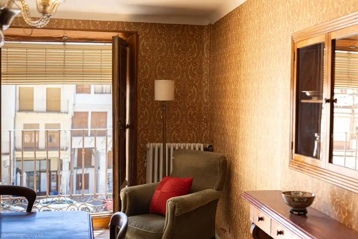 Wohnzimmer von Country house zum Verkauf in Cuéllar mit Heizung, Terrasse und Abstellraum